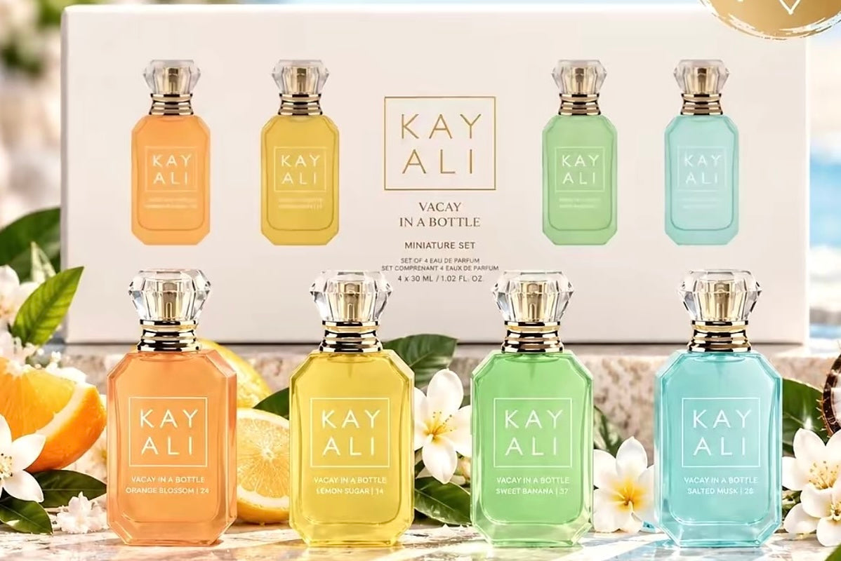 Vacation MINIATURE SET
SET OF 4 EAU DE PARFUM