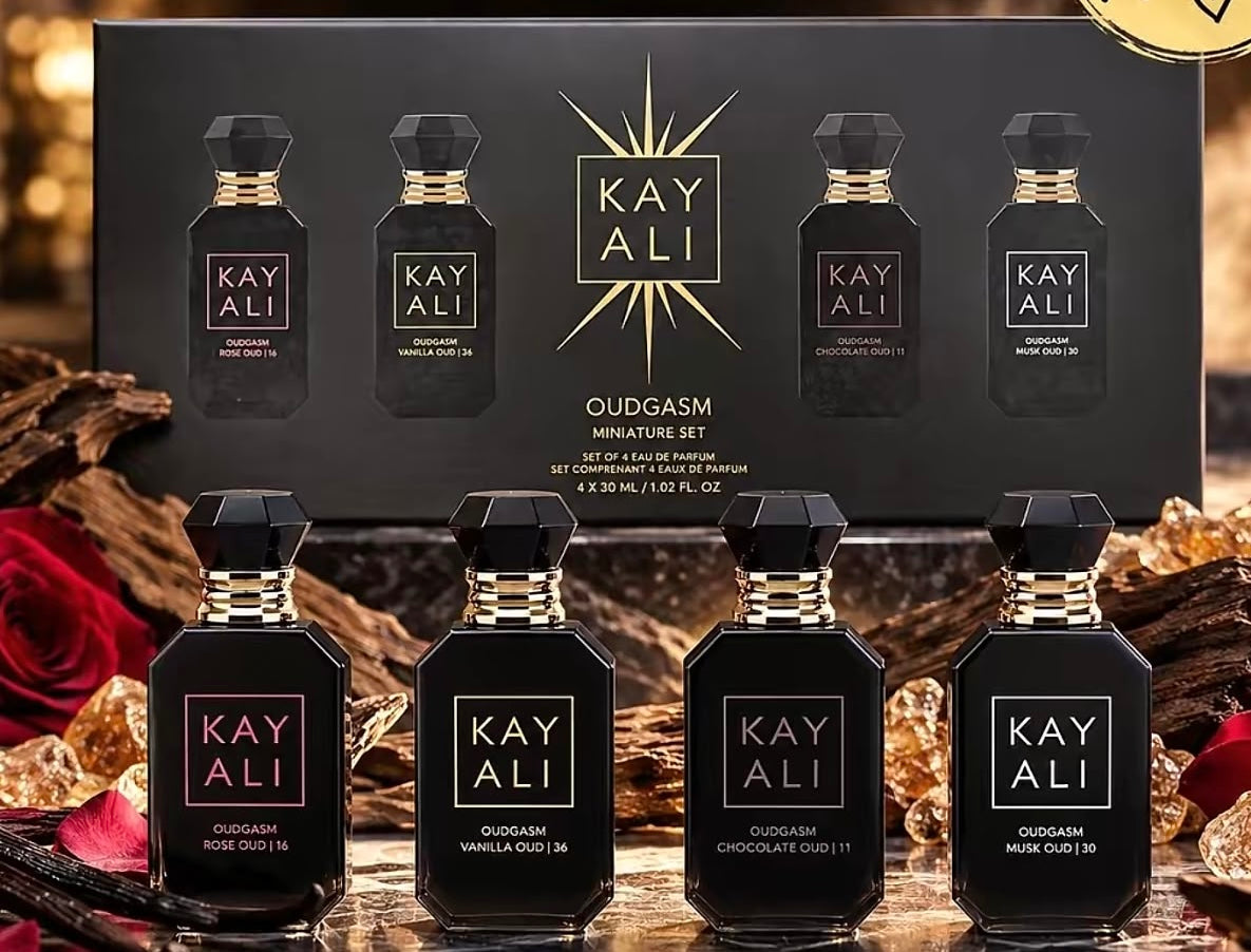 OUDGASM
MINIATURE SET
SET OF 4 EAU DE PARFUM