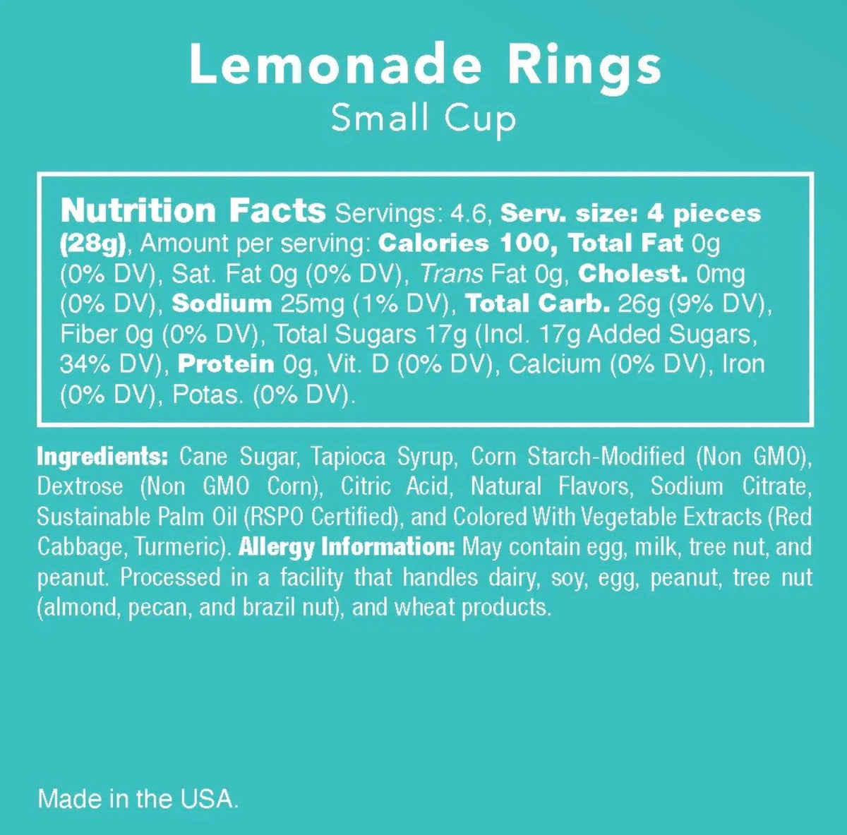 Lemonade Rings