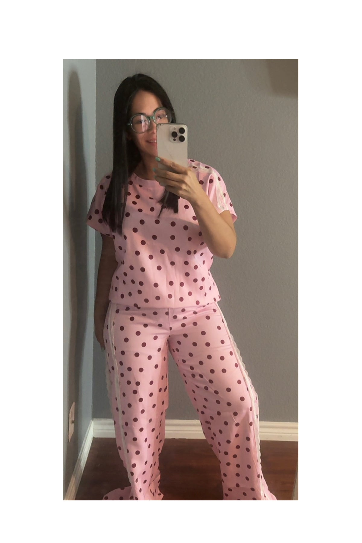 Pink Polka Set