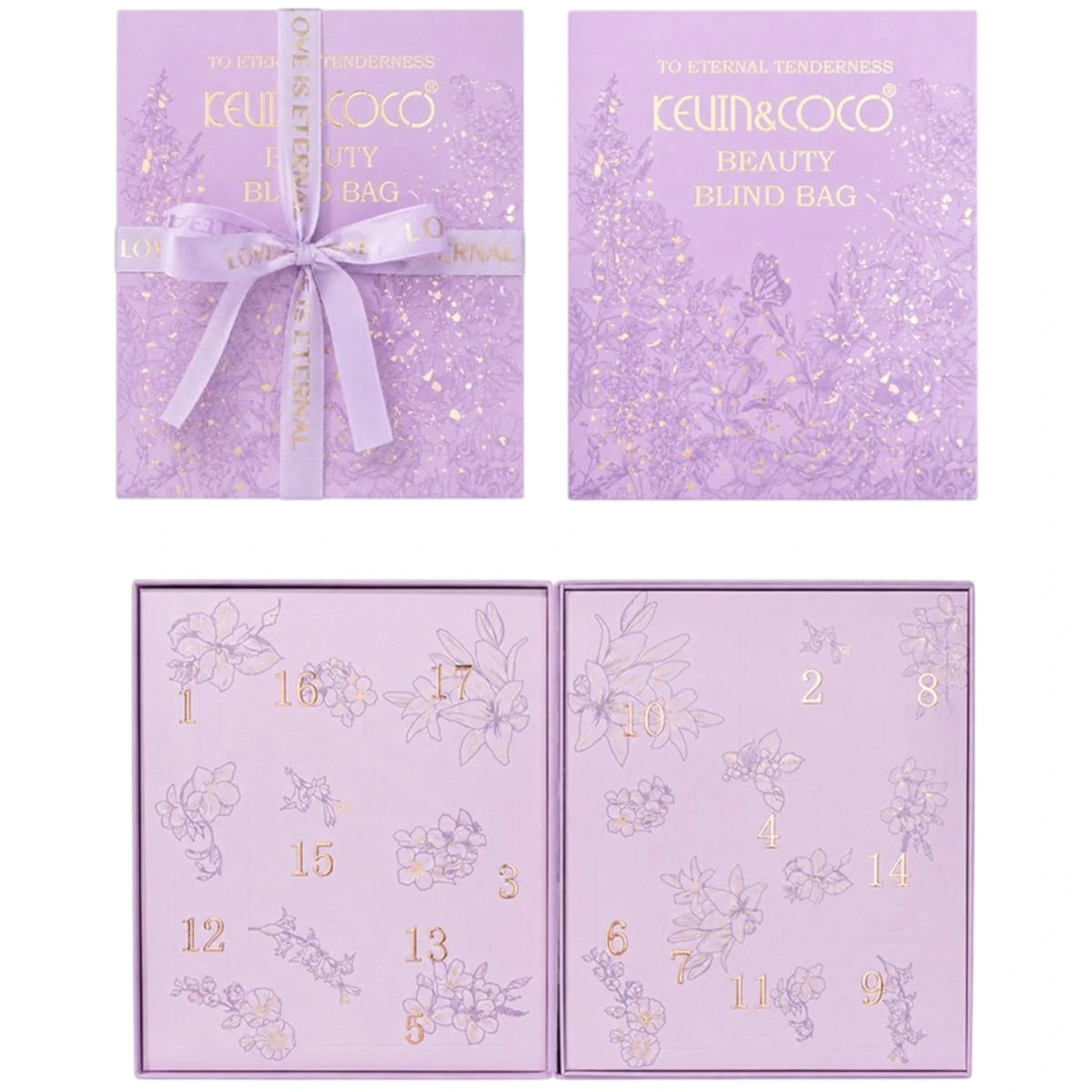 Kevin & Coco Purple Advent Calendar
