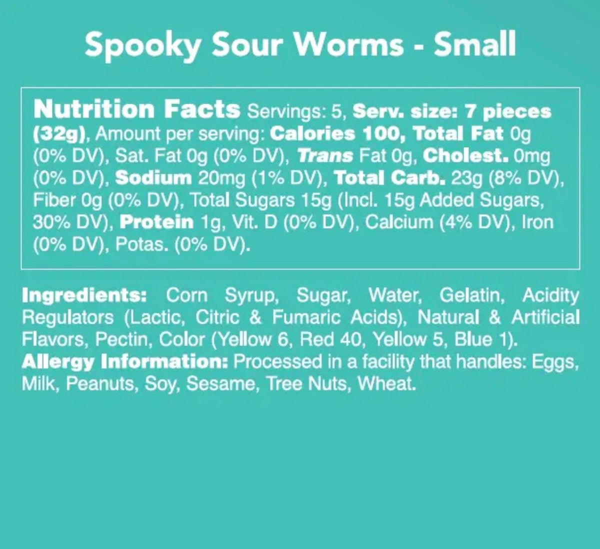 Spooky Sour Worms
