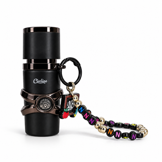 Mini Black Perfume Keychain