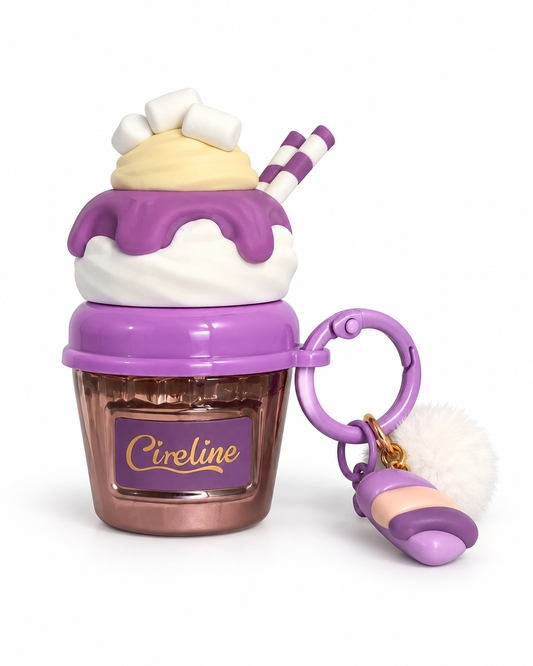 Mini Marshmallow Perfume Keychain