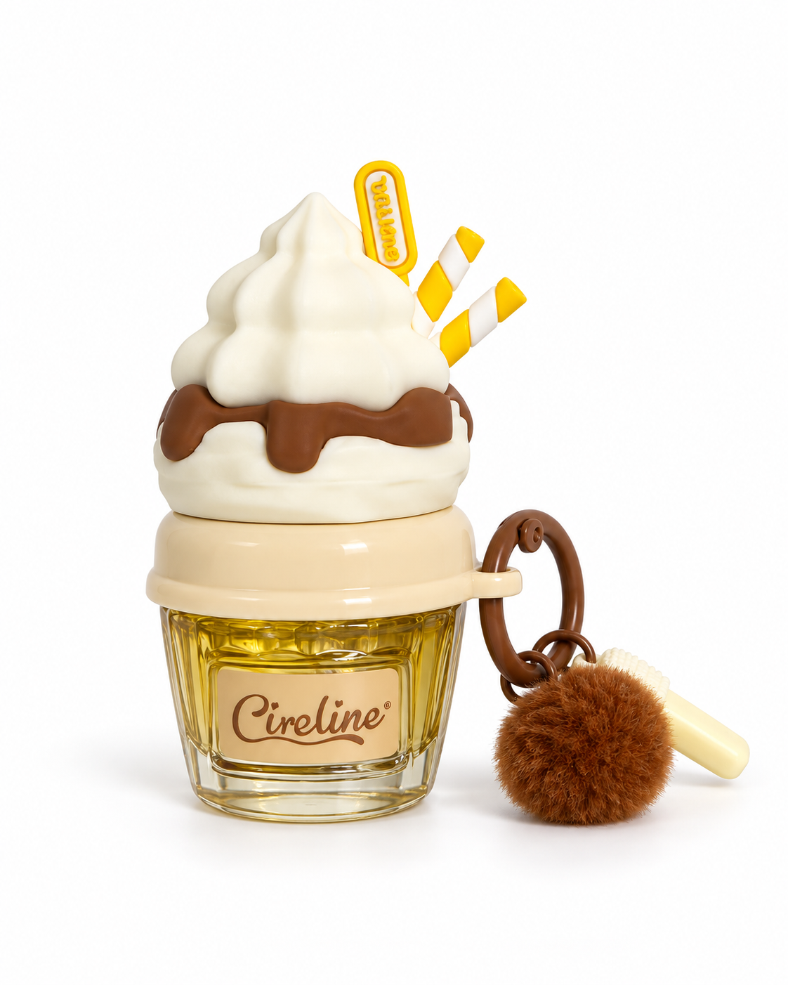 Mini Caramel Perfume Keychain